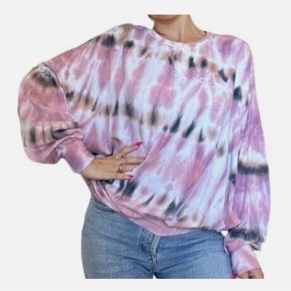 NWT.Young Fabulous &Broke Coraline Pink Sweaters - Picture 1 of 3